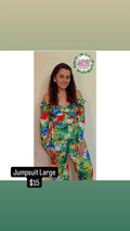 Floral Jumpsuit