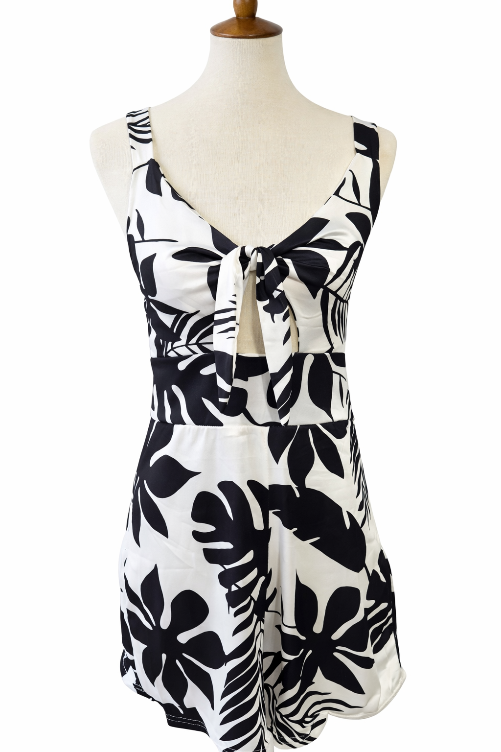 Black & White Romper