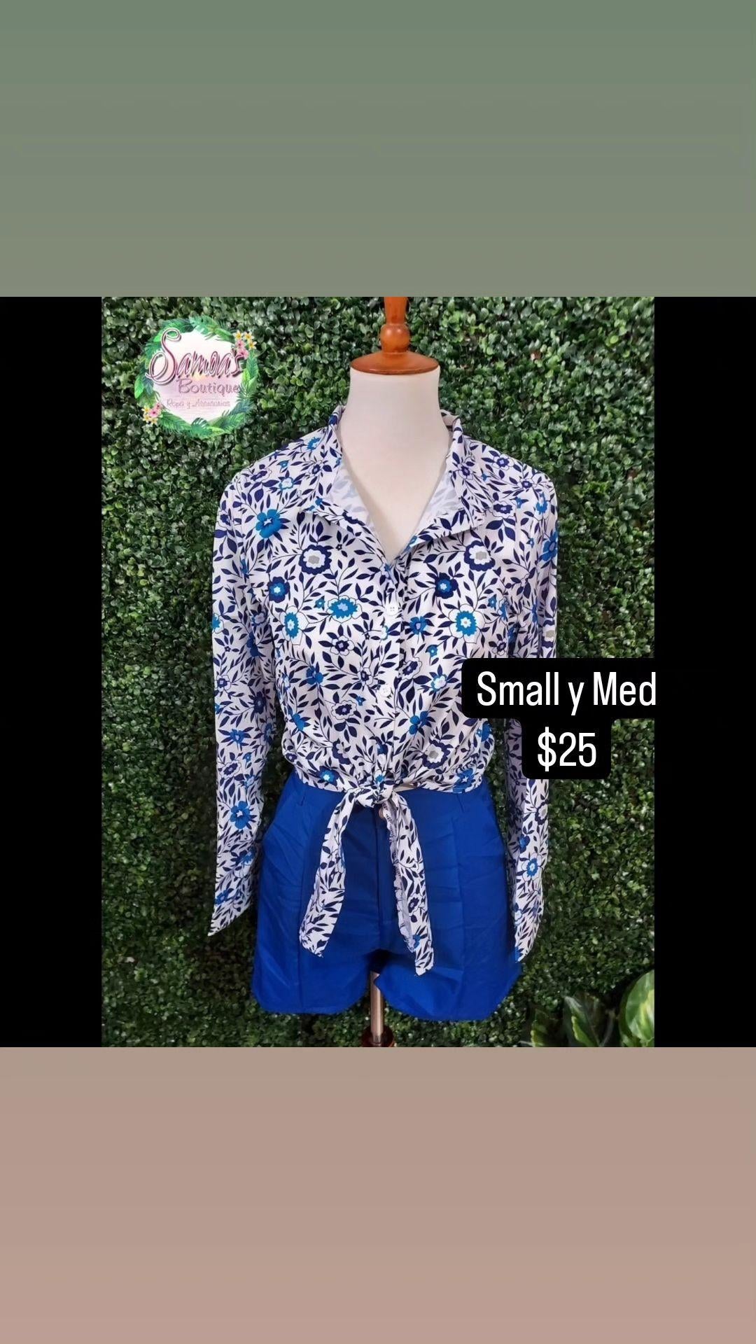 Blue Flower Set