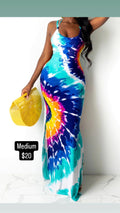 Tie dye Maxi Dress