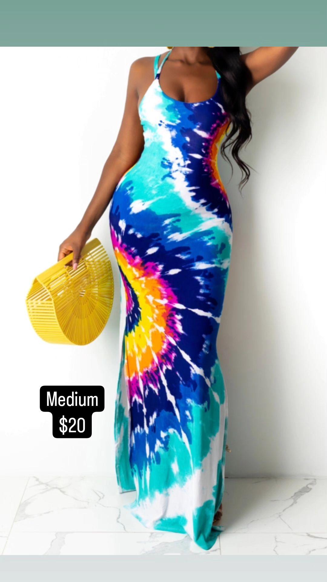 Tie dye Maxi Dress